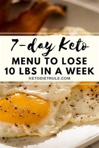 Keto Easy Week Meal Plan